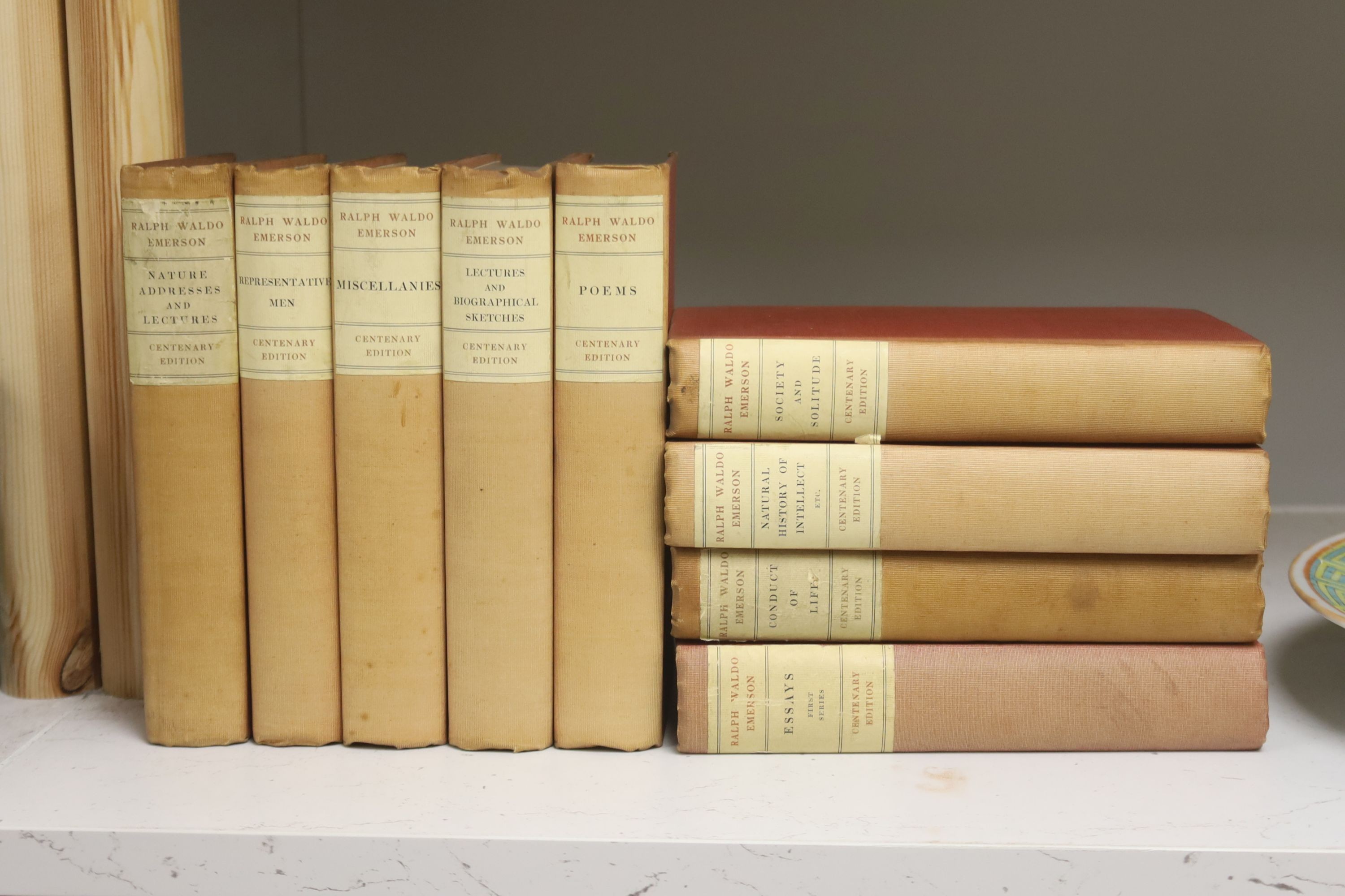 The Complete Works of Ralph Waldo Emerson, Centenary Edition, 9 vols
